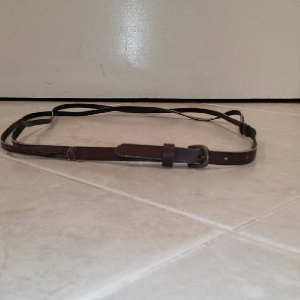 Brown Double Stranded Belt